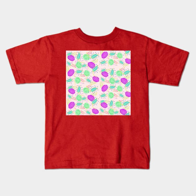 Almost Abstract Bloom Kids T-Shirt by fabqa